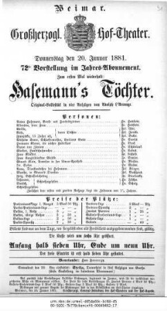 Hasemann's Töchter