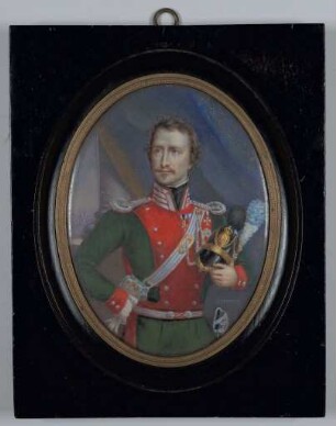 Bildnisminiatur von König Ludwig I. von Bayern