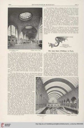 Die neue Gare d'Orléans in Paris