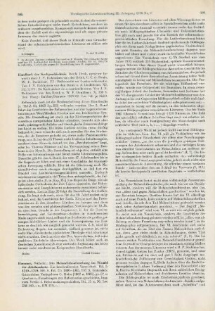 599-601 [Rezension] Hammer, Wilhelm, Die Melanchthon-Forschung im Wandel der Jahrhunderte