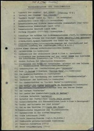 Zeichenerklärung zum Übersichtsplan