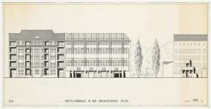 Doppelturnhalle Schloßstraße in Berlin-Charlottenburg: Ansicht