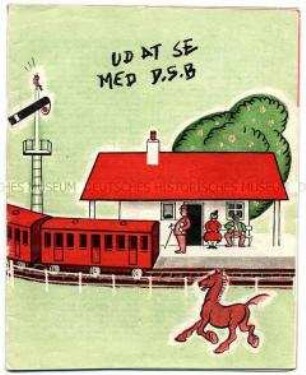 Illustrierte Propagandaschrift der Alliierten für die Bevölkerung im besetzten Dänemark (in Tarnumschlag)