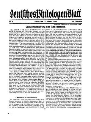 Arbeitsbeschaffung und Arbeitsmarkt