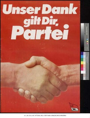 Originaltitel: Unser Dank gilt Dir, Partei X. Parteitag