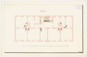 Wohnhaus: Grundriss 2.Etage