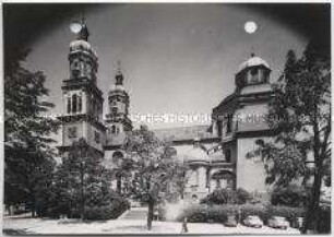 Kempten im Allgäu, Stadtpfarrkirche und Basilika St. Lorenz