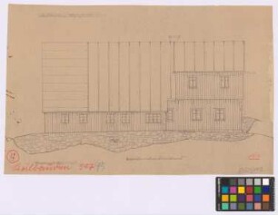 Keilbauden (Riesengebirge): Wohnhaus. Wohnhaus (Seiten-Ansicht)