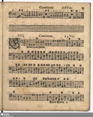 XVI. Gelobet sey der Herr