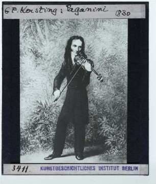 Kersting, Der Geiger Niccolò Paganini (Dresden SKD 2202B)