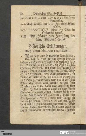 Vor der Theilung der Römischen Monarchie.