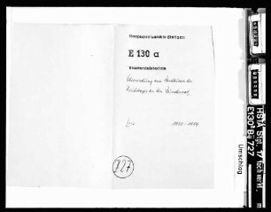 Übersendung von Beschlüssen des Reichstags an den Bundesrat