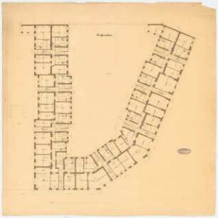Siedlung Haeselerstraße, Berlin-Charlottenburg: Block 12, Haeselerstraße 24-28/Soorstraße 77-79: Grundriss EG, Installation