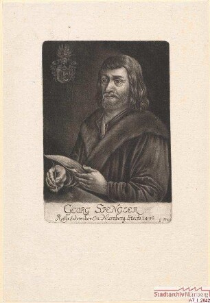 Georg (I.) Spengler, Ratsschreiber in Nürnberg; gest. 1496