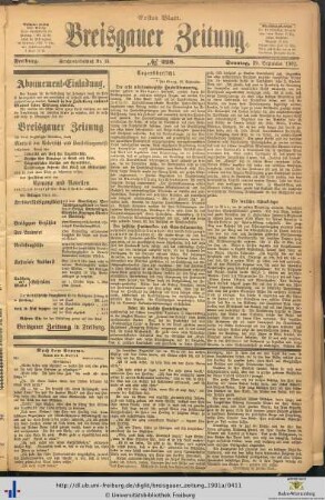 29.09.1901 (Erstes Blatt)