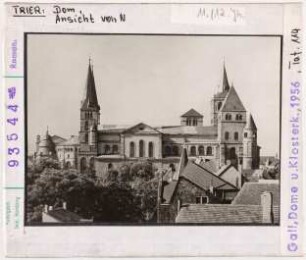 Trier, Dom: Ansicht von Norden