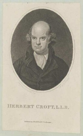 Bildnis des Herbert Croft