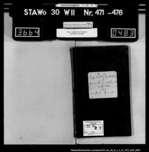 Zivilstandsregister Leinde und Watenstedt (Kanton Wolfenbüttel)