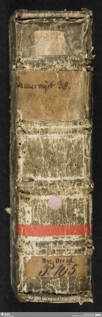 Sammelhandschrift - Mscr.Dresd.P.165 : von 6 [?] verschiedenen Händen