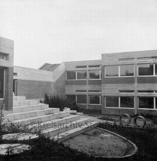 Schule am Masurenweg: Baustelle des Innenhofes