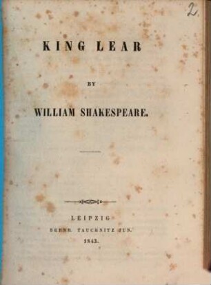 King Lear