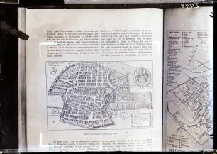 Stadtansicht nach Merian von 1643