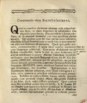 L. J. J. Langii Historia superintendentium Burggraviatus Norici superioris generalium. [18], Continuatio 17