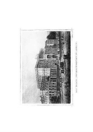 Tafel: Das Palais des Kronprinzen in Berlin