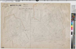 Wettringen (Wettringen), Neuenkirchen (Neuenkirchen), Zusammenlegung Haddorf, Urkarte I Neuenkirchen Flur 1; 3; 4