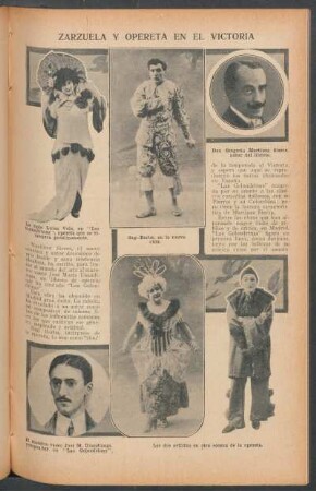 Zarzuela y opereta en el Victoria