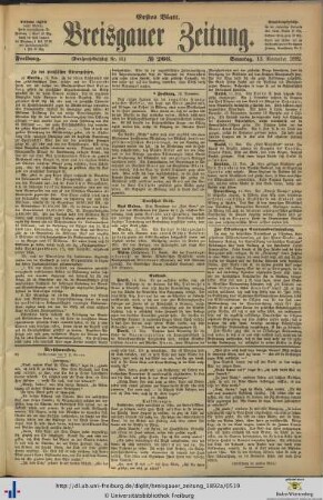 13.11.1892 (Erstes Blatt)