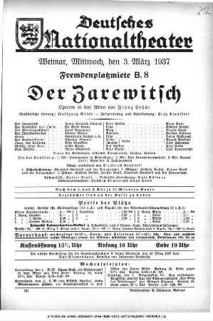Der Zarewitsch