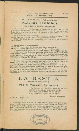 1921005204: La bestia
