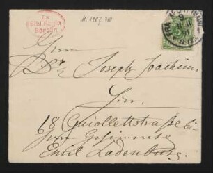 Brief an Joseph Joachim : 11.11.1891