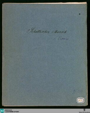 The Scots fusiliers - Bad Mus.Ms. B203 : winds, stck; E|b