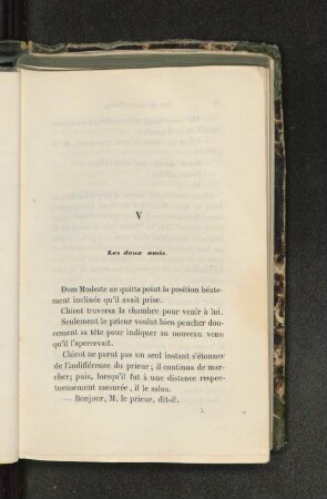 V Les deux amis.