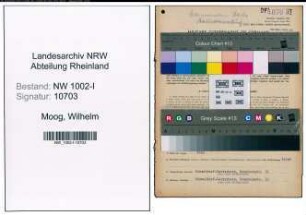 Entnazifizierung Wilhelm Moog, geb. 04.12.1909 (Kaufm.Angestellter)