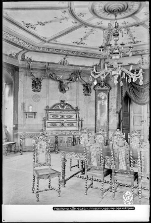 Festung Königstein, Friedrichsburg , Oberer Saal