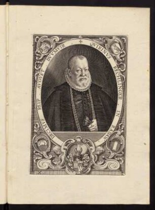 Quirinus Rechlinger in Radaw. Decimus Reip August. Duumvir.