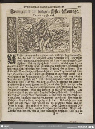 [Evangelium und Epistel am heiligen Oster-Montage]