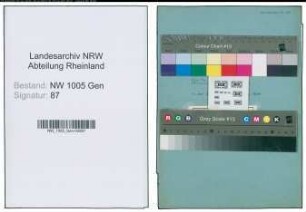 Register der ausgegebenen Entlastungszeugnisse. Nr. 16778 - 17289