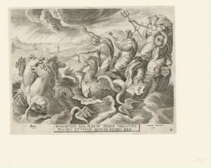 Wasser, Blatt 4 der Folge "Vier Elemente, Sternzeichen und mythologische Szenen"