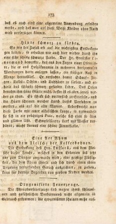 Häute schwarz zu färben