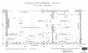 Kehl: Teilgrundriß - DEKV-Räume Empfangsgeb.