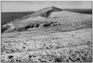 Dobrudscha. Hügelige Landschaft im Winter