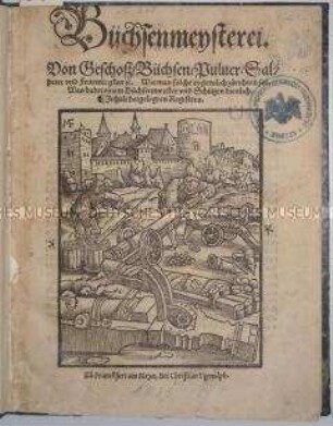 Schrift über die Büchsenmeisterei