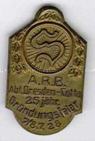 Arbeiter-Radfahrerbund "Solidarität", 25 Jahre, Dresden-Cotta