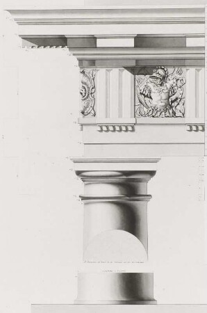 VIII. Dessein (mit geöffneter Klappe)
