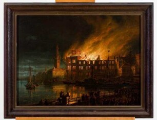 Brand des Düsseldorfer Schlosses