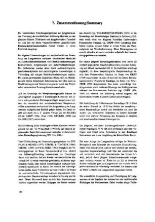 7. Zusammenfassung / Summary